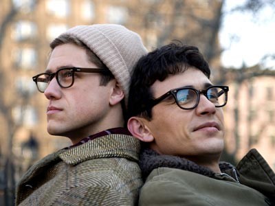 James Franco as Ginsberg in Howl with Aaron Tviet James Franco as Ginsberg in Howl with Aaron Tviet
