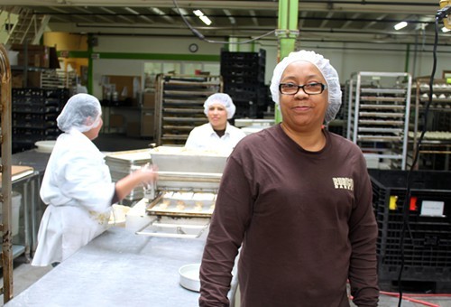 Sheila Young-Eberhart credits Rubicon Bakery with helping her turn her life around. Sheila Young-Eberhart credits Rubicon Bakery with helping her turn her life around.