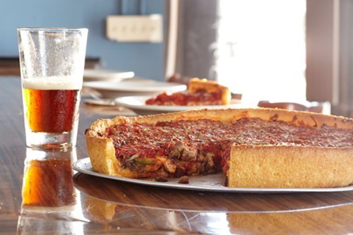 Little Stars exquisite deep dish pizza, coming soon to The Star on Grand Ave. (via Facebook)