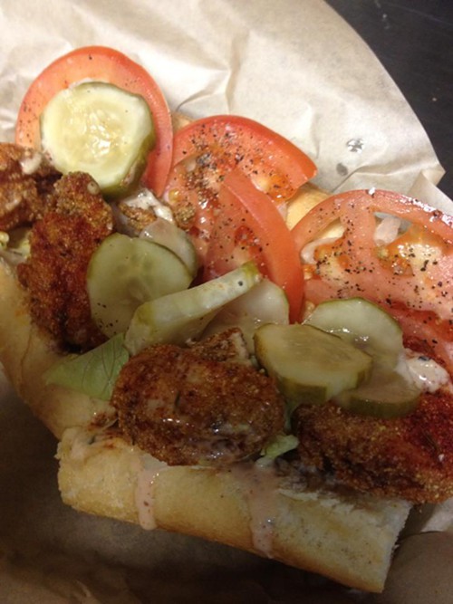 Louisiana Gulf Shrimp PoBoy (via Facebook)
