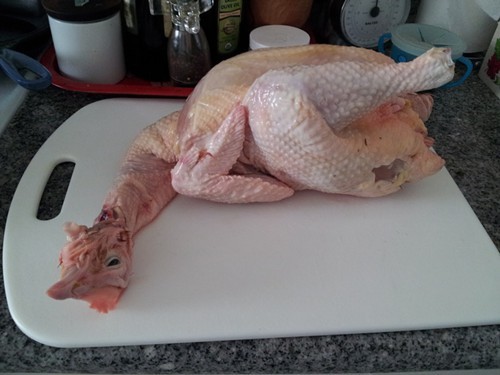 This four-pound chicken was $8. This four-pound chicken was $8.