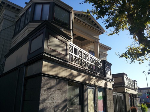 Exterior of the Oasis Lounge space.