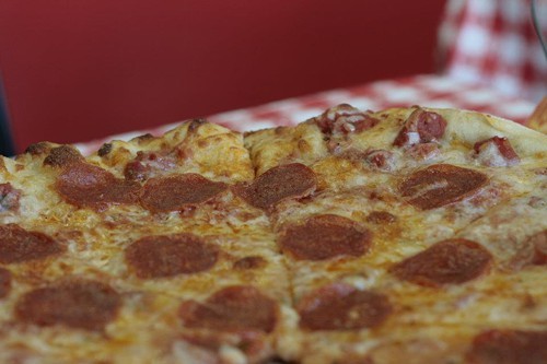 Free pizza for all (via Facebook).