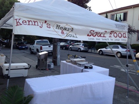 Kennys Heart and Soul: First Friday setup. Kennys Heart and Soul: First Friday setup.
