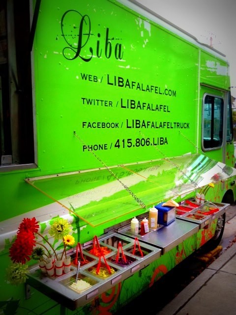 A view of the falafel bar (via Facebook)