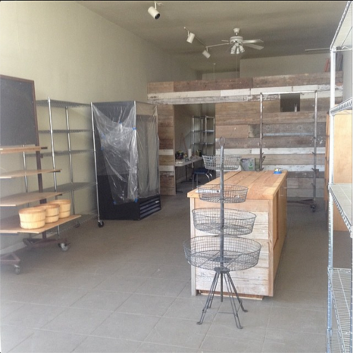 An early shot of the interior at Corner Market (via Instagram, @cornermarketnorthoakland). An early shot of the interior at Corner Market (via Instagram, @cornermarketnorthoakland).