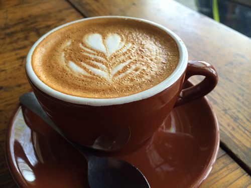 Cappuccino made using the new One Twenty Three Union Blend. Cappuccino made using the new One Twenty Three Union Blend.