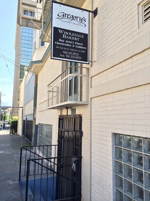 Look for the sign.