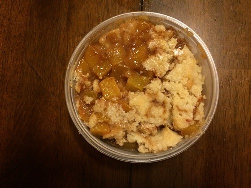 Peach cobbler
