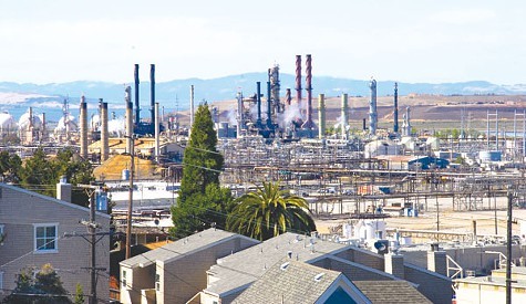 Chevrons Richmond Refinery.