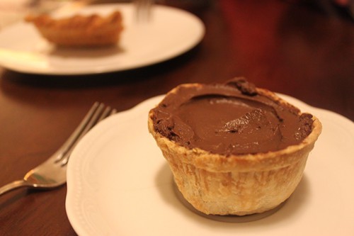 PieTisseries chocolate cream mini-pie