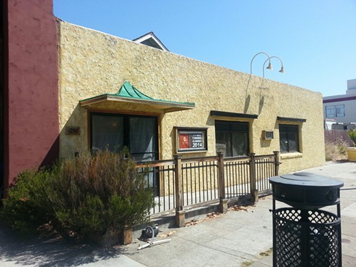 The former Cafe Aquarius space The former Cafe Aquarius space