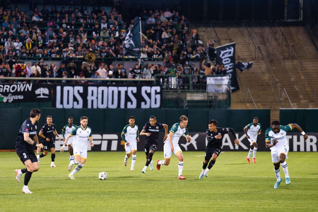 Oakland Roots SC vs. San Antonio FC home opener game