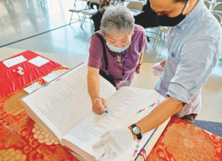 Moving monument honors Japanese-American survivors and descendants Moving monument honors Japanese-American survivors and descendants